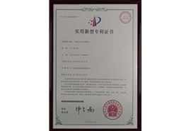風(fēng)冷式UV固化燈專(zhuān)利證書(shū)